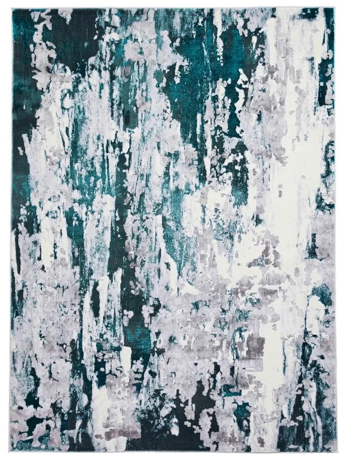 Apollo szürke-zöld szőnyeg, 160 x 220 cm - Think Rugs