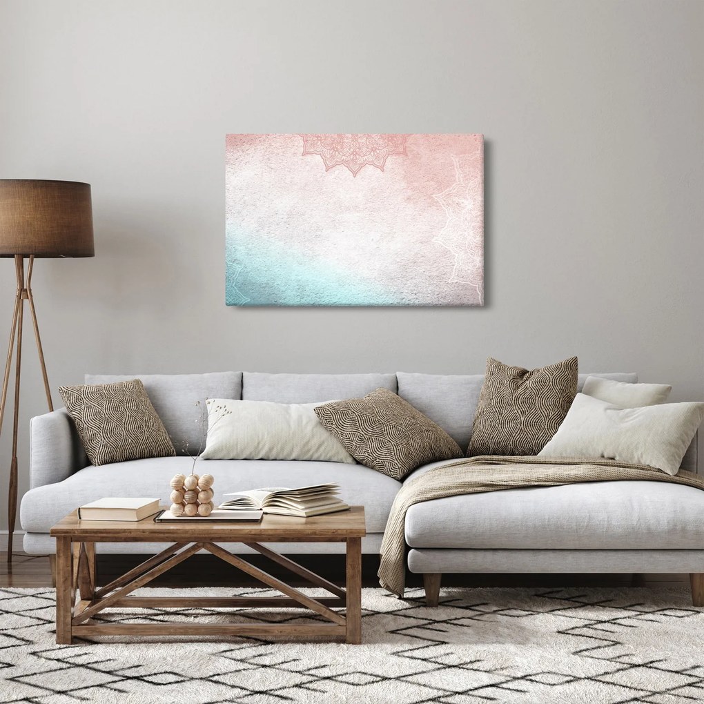 Kép - Mandalák a falban 2 (90x60 cm)