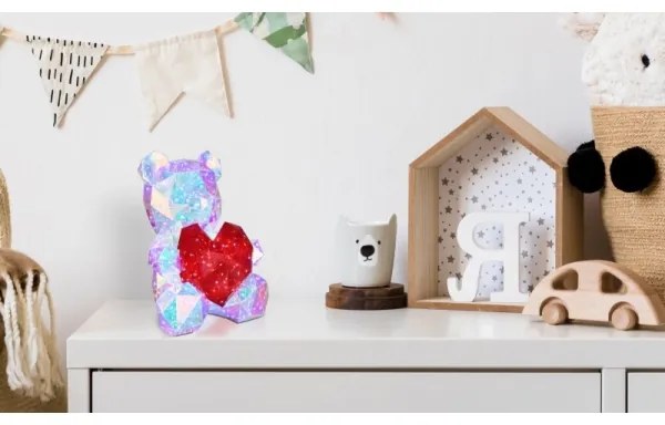 Globo 28058 - BRONDAR LED asztali dekoráció LED/6W/5V USB, medve