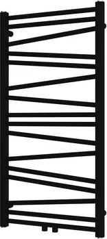 Radiátor kombinált SAT Lilon 97,5x50 cm fekete matt SATRALI975500SBL