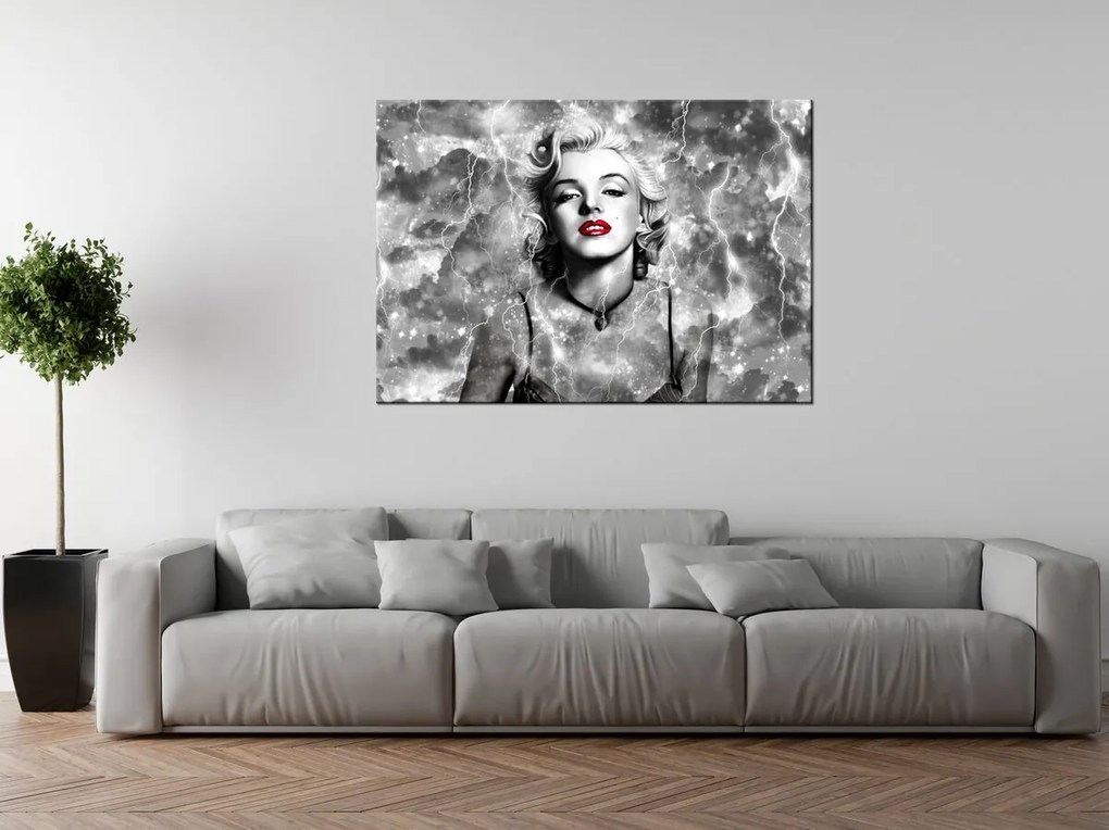 Gario Vászonkép Felvillanyozó Marilyn Monroe Méret: 90 x 60 cm