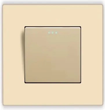 Villanykapcsoló Szimpla 1K Billentyűs Műanyag Pc Klasszikus Kapcsoló