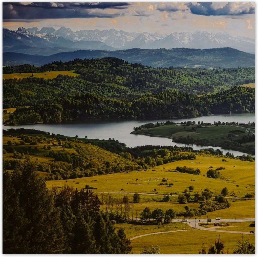 Poszterek 70x70 Tájkép Habszivacs