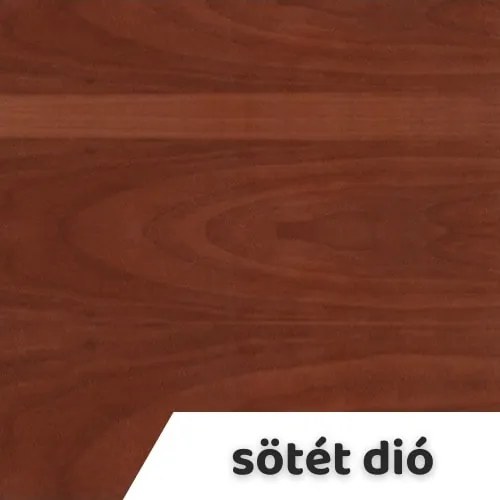 Impress szekrényajtó 74 x 37 x 190 cm, sötét dió