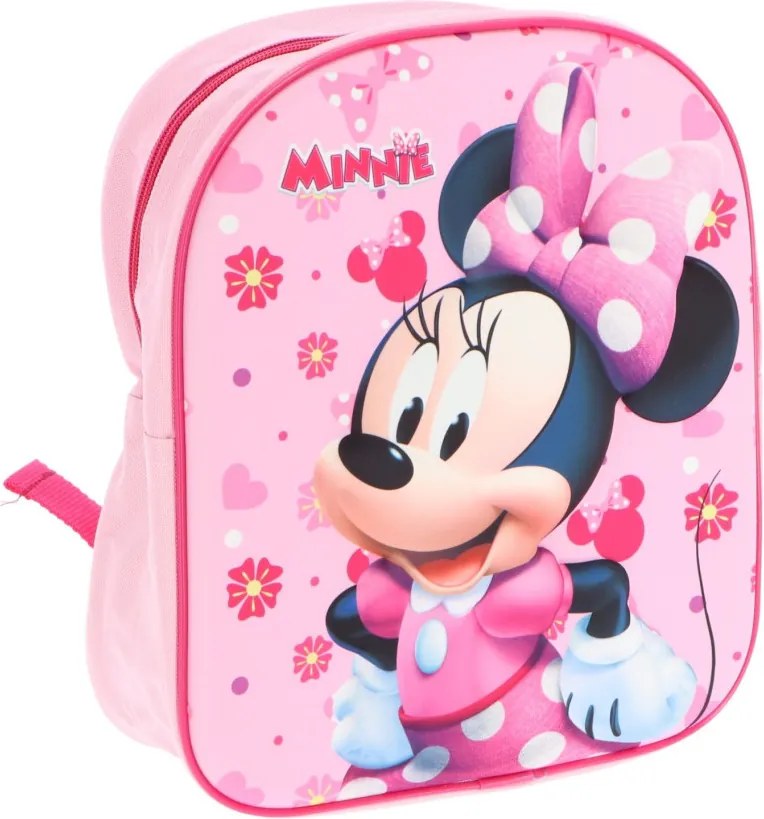 Disney Minnie Pink Paradise 3D hátizsák, táska 30 cm