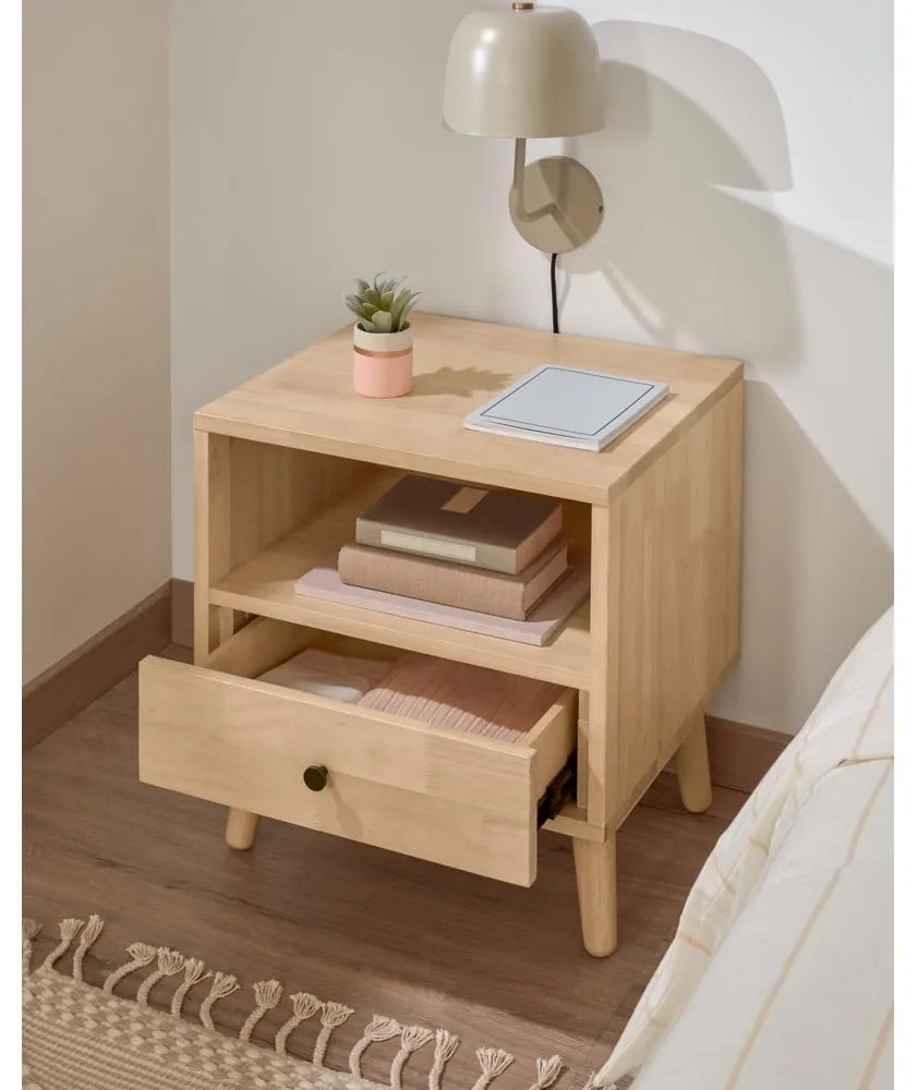 Wari kaucsukfa éjjeliszekrény - Kave Home