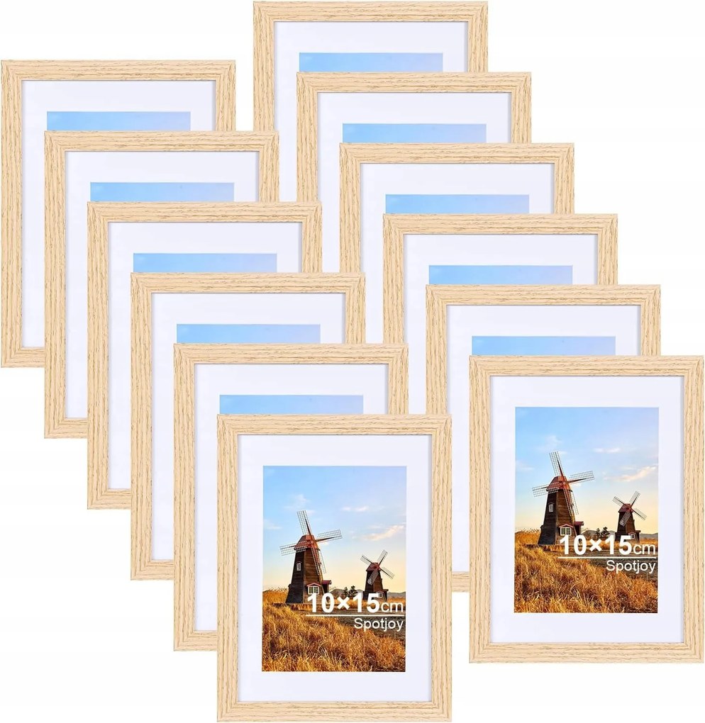 Spotjoy Képkeret Készlet 10 x 15 cm 12db