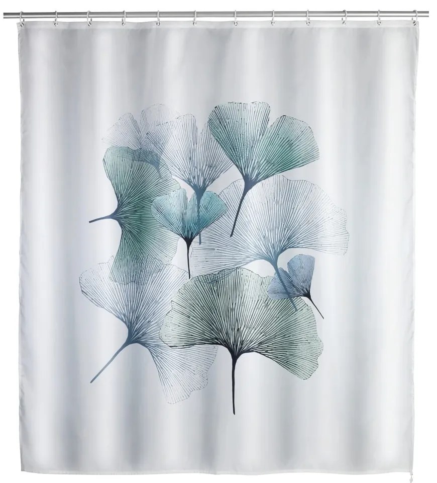 Ginkgo mosható zuhanyfüggöny, 180 x 200 cm - Wenko