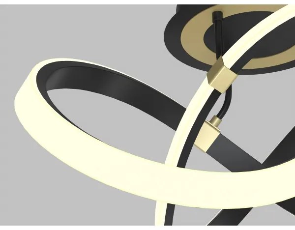 Wofi 9134-104 - LED Dimmelhető felületre szerelhető csillár INDIGO LED/44W/230V