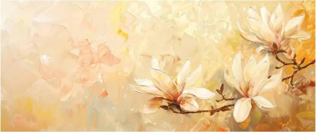 Kép - Virágok (120x50 cm)