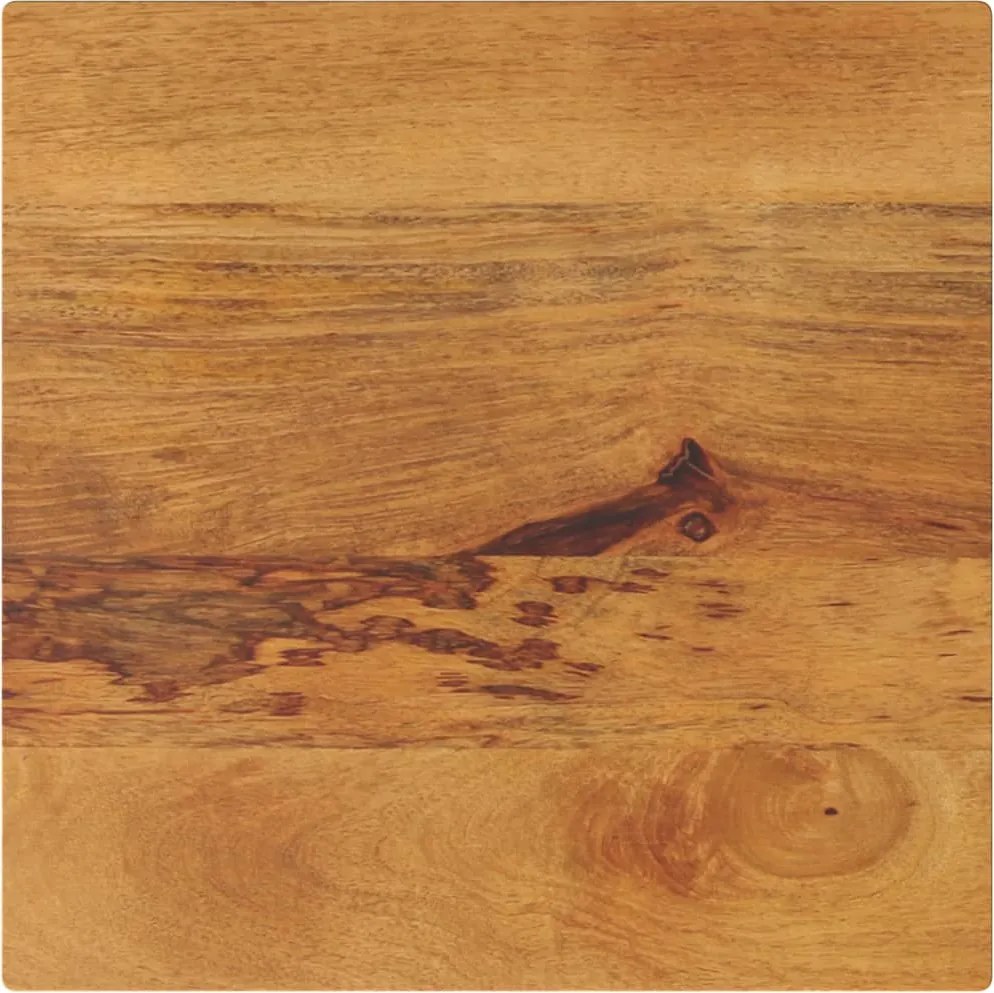 vidaXL tömör mangófa négyzet alakú asztallap 60 x 60 x 3,8 cm