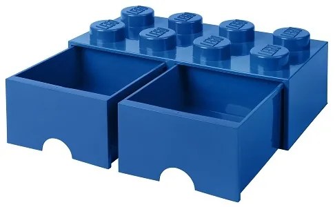 Úložný box 8 s šuplíky, více variant - LEGO szín: piros