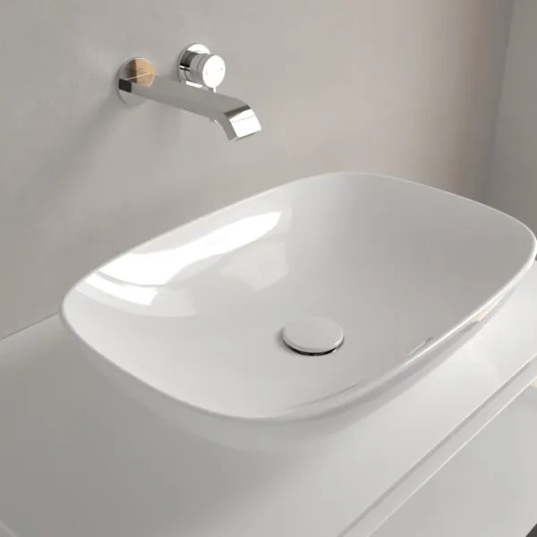 Villeroy & Boch 4A490001 - LOOP&FRIENDS 56x38 cm ráültethető mosdó, kerámia/fehér