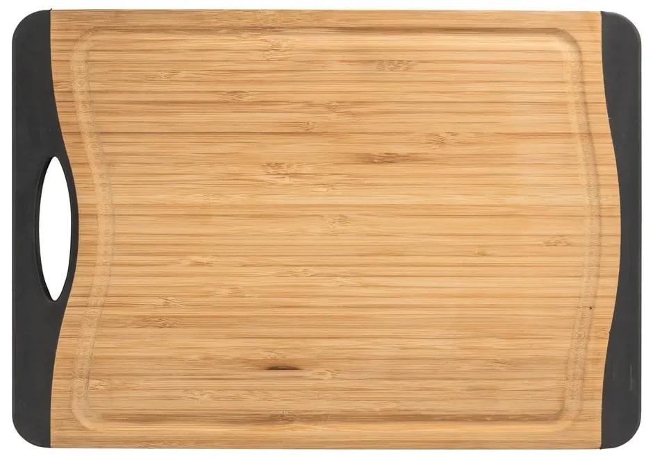 Csúszásmentes vágódeszka bambuszból, 39 x 28 cm - Wenko
