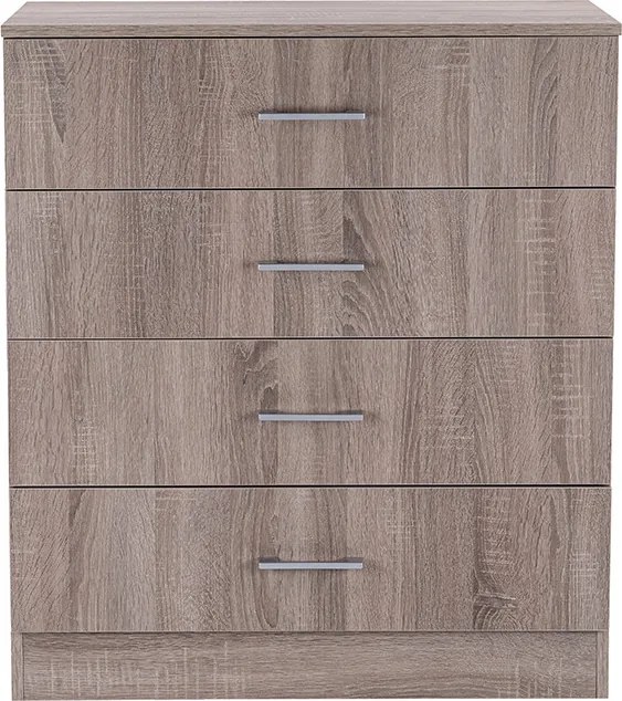 Miami komód 4 fiókos 80x92 cm yorki tölgy-yorki tölgy