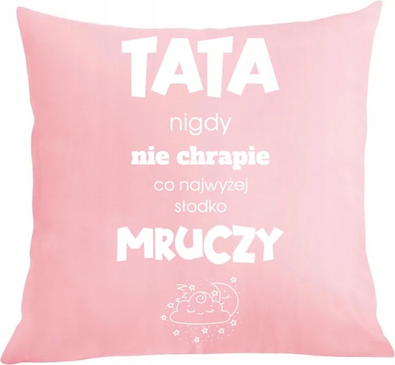 Párna párnahuzat Apa nem horkol édesen dorombol