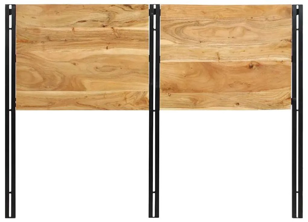 tömör fa akác és vas fejtámla 140 cm