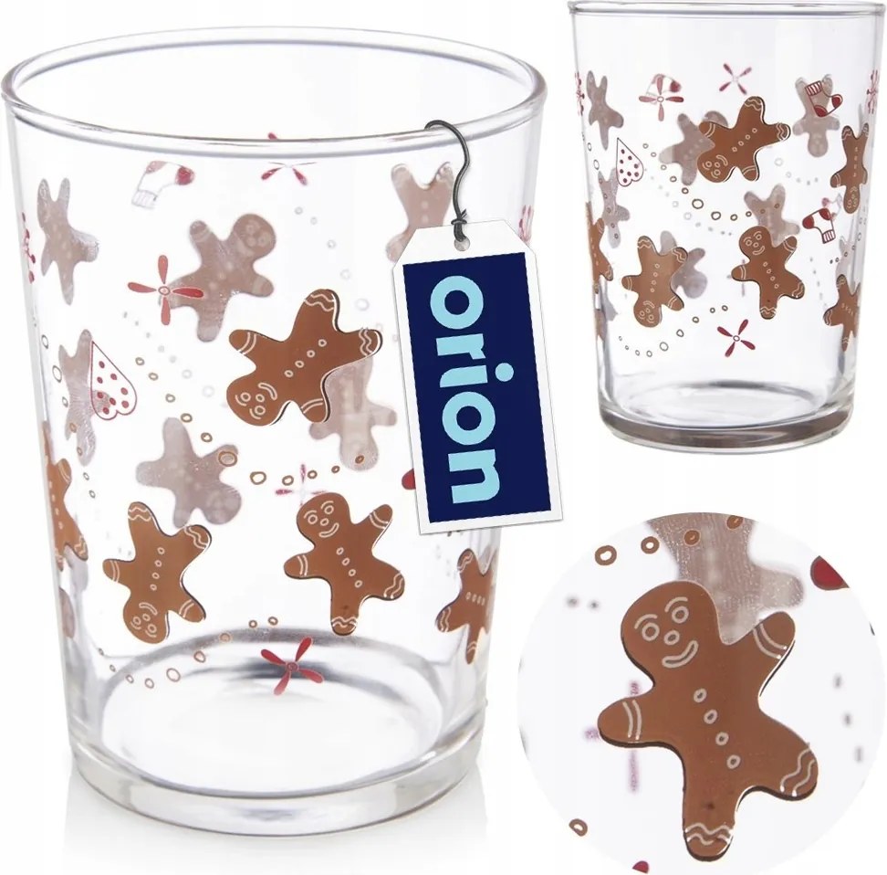 Mézeskalács pohár nagy karácsonyi