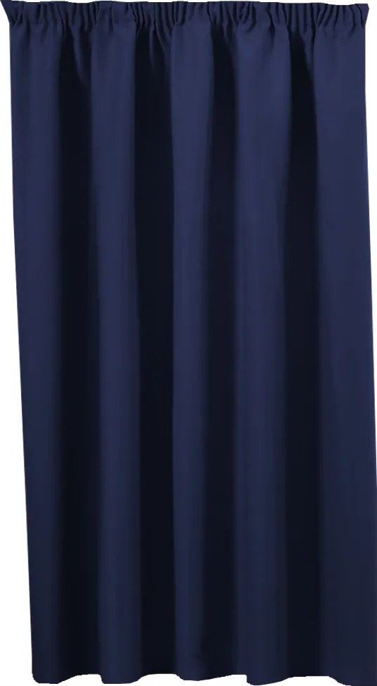 Blackout sötétítő függöny szalagos 200x250, Sötétkék