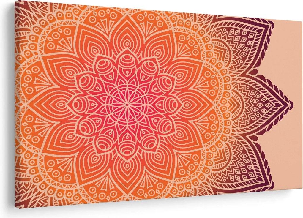Kép - mandala art (90x60 cm)