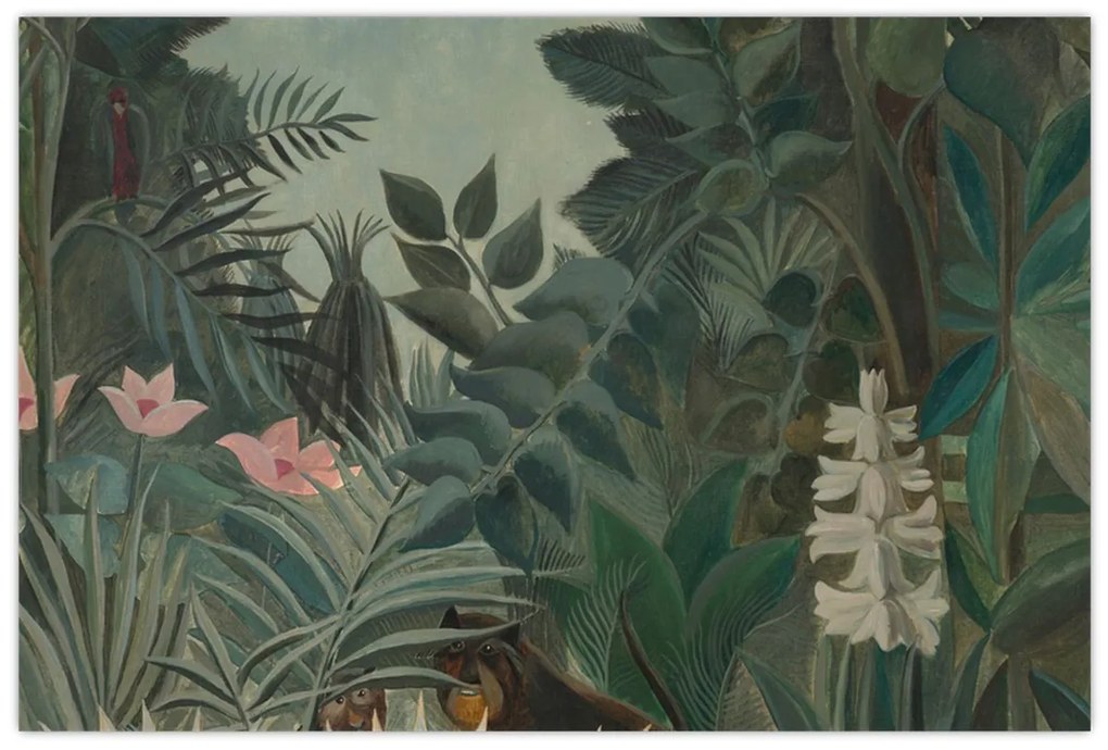 Kép - Henri Rousseau, The Equatorial Jungle, reprodukciók (90x60 cm)