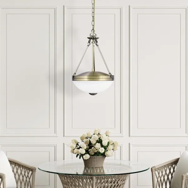 Rabalux 8547 - Csillár láncon MARLENE 2xE27/60W/230V