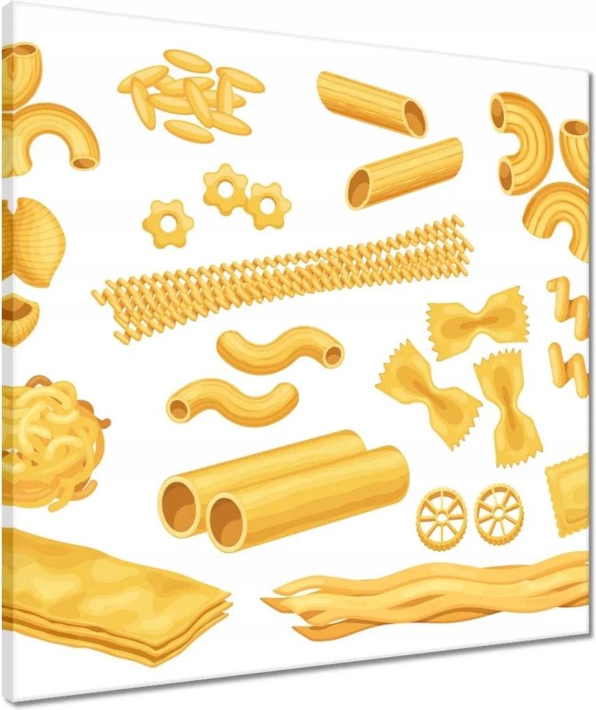 Vászonkép 50x50 Ravioli Penne