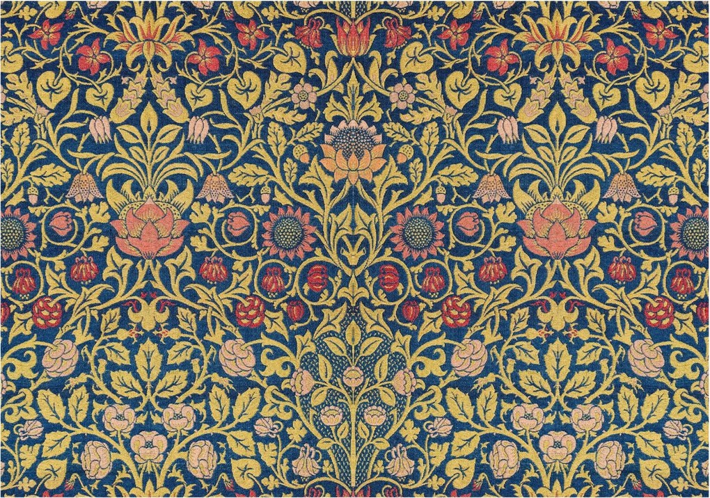 Fotótapéta Flizelin Dekoratív az irodába Virágmintás 312x219 Ragasztó