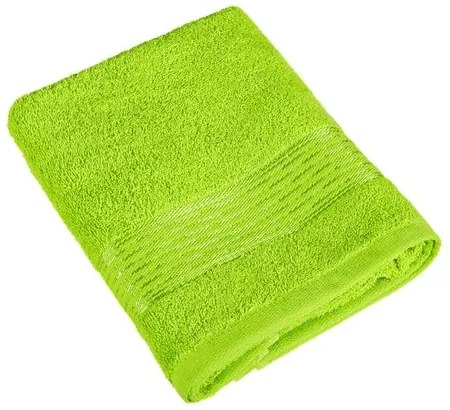 Kamilla Stripe törölköző, olíva, 70 x 140 cm