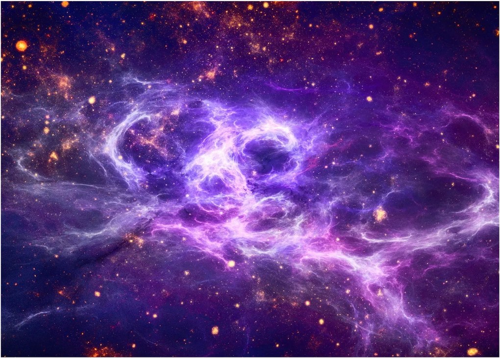 Kép - Lila Univerzum (70x50 cm)