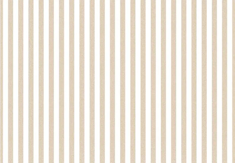 Parato Cristiana Masi Top Stripes Riga 1 bézs-fehér csíkos vlies tapéta – 38436