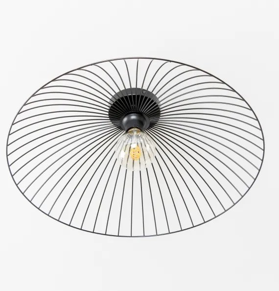 Brilagi - LED felületre szerelhető csillár CERIA WIRE 1xE27/40W/230V, átm. 60 cm, fekete