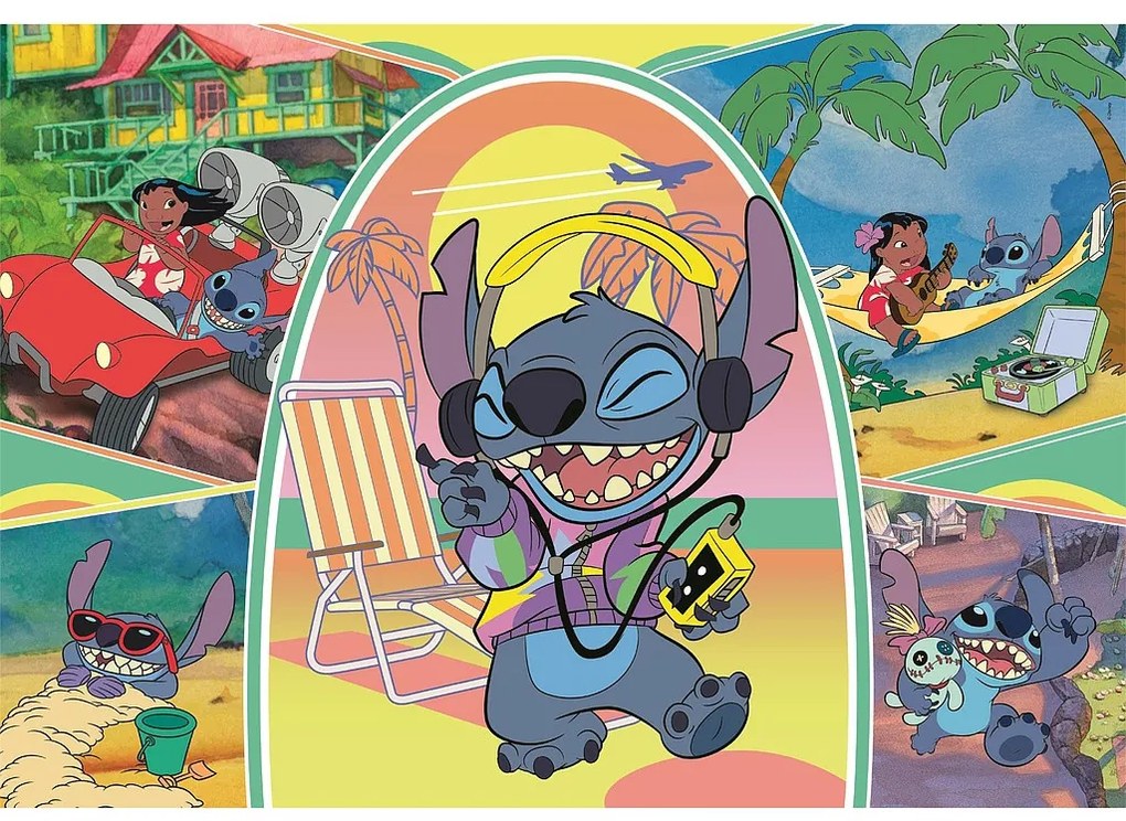 Disney Lilo és Stitch, A csillagkutya Summer 180 db-os puzzle Clementoni