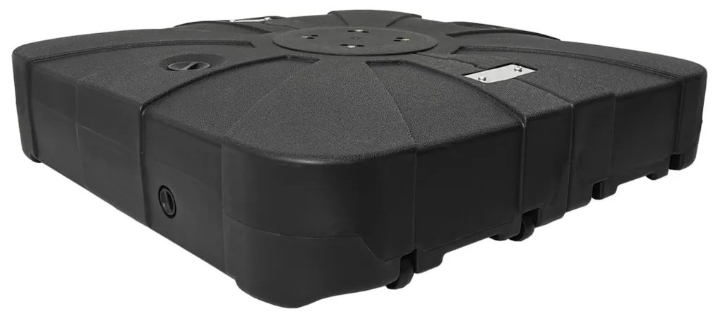 Kantilever Napernyő Talapzat Készlet 2 pcs Fekete