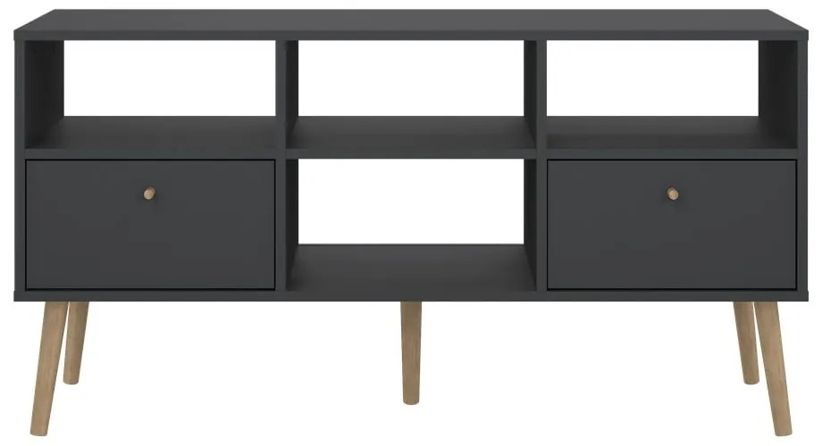 Antracitszürke TV-állvány 117x61 cm Bodo – Tvilum