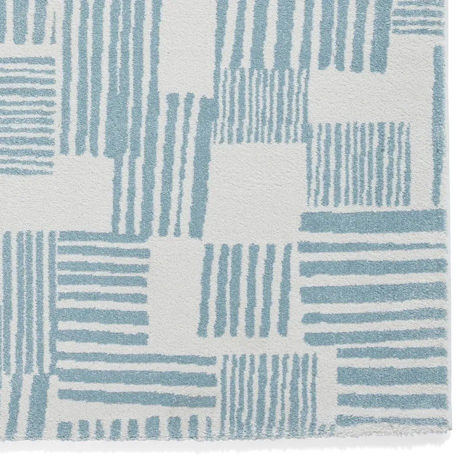 Világoskék szőnyeg 160x230 cm Blocks – Catherine Lansfield