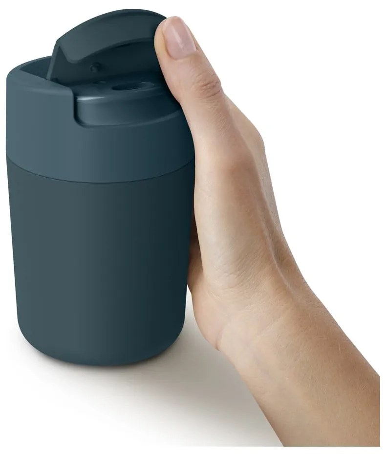 Sötétkék utazóbögre 340 ml Sipp – Joseph Joseph