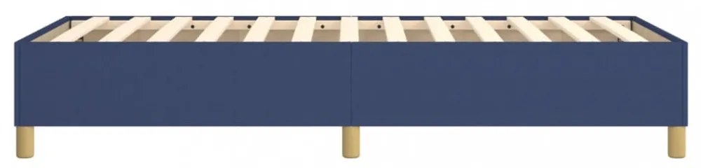 ágykeret matrac nélkül kék 90x190 cm szövet