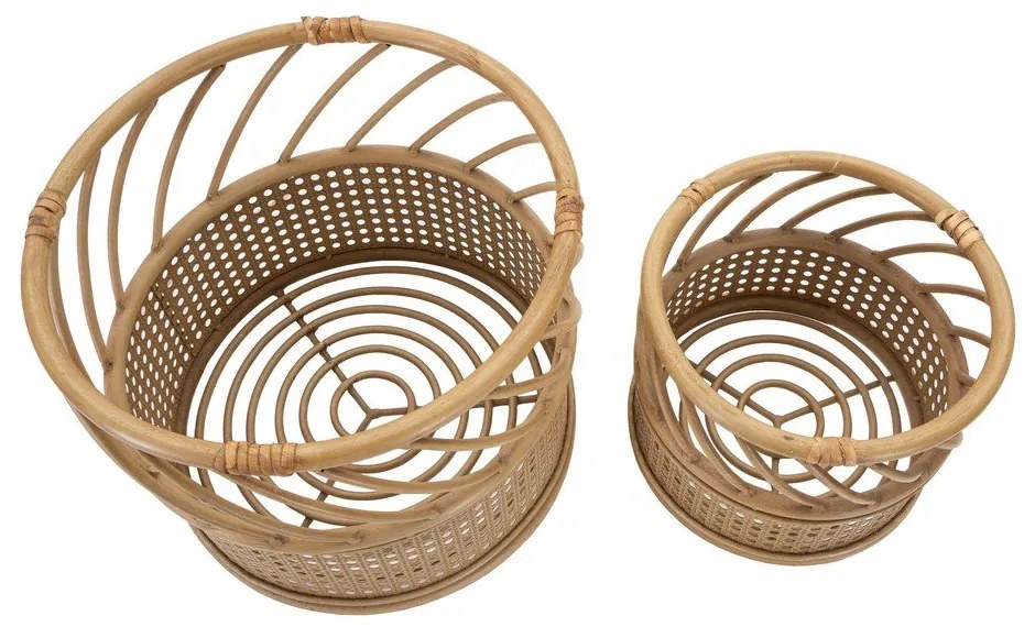 Fém kaspó szett 2 db-os ø 30 cm Panama – Mauro Ferretti