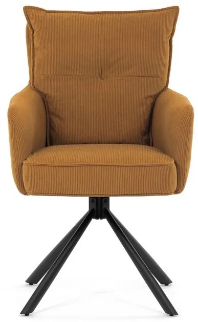 Sárga Kordbársony Étkezőszék. HC-X1128 YEL2