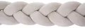 Bellamy Fonott bársony ágybetét BUMPER BEIGE 240 cm bézs