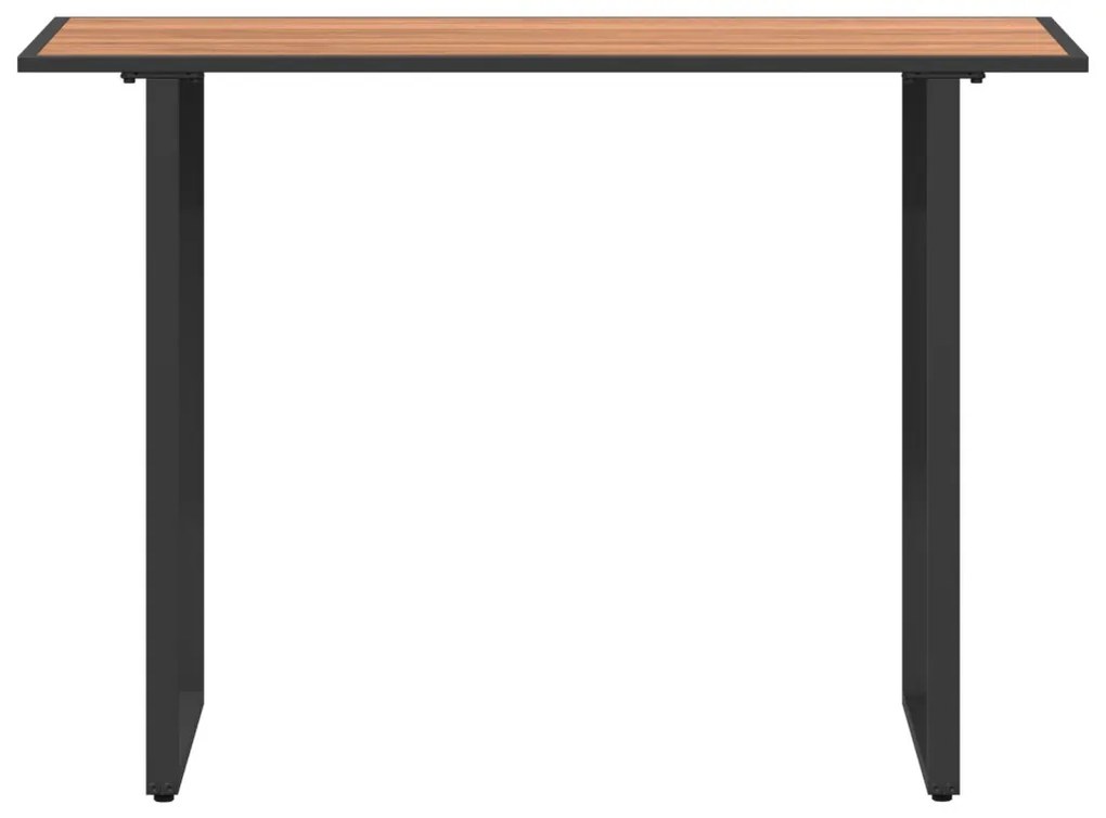 Kertasztal Barna 100x55x70 cm DPC és Acél