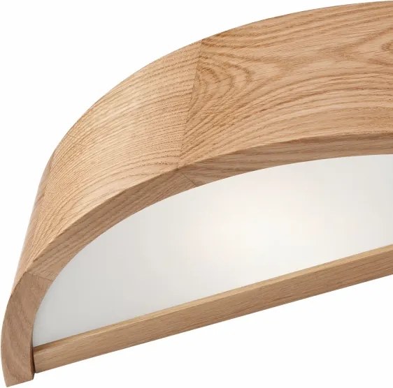 Brilagi - LED RGBW fényerőszabályozható fali lámpa CARVALHO 1xE27/9W/230V Wi-Fi tölgy