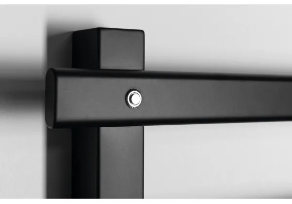 Sapho - Elektromos törölközőszárító ELCOR 63W/230V 48x52 cm matt fekete