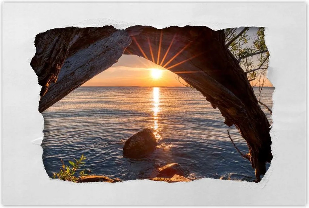 Poszterek 90x60 Sziklák Derzs Tenger