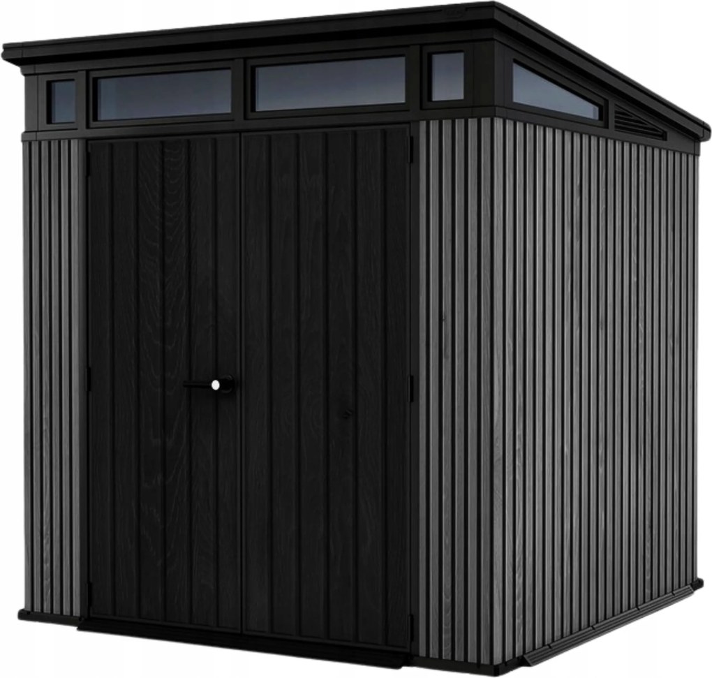 Kerti házikó Műanyag szerszámtároló 216x216cm Abiko