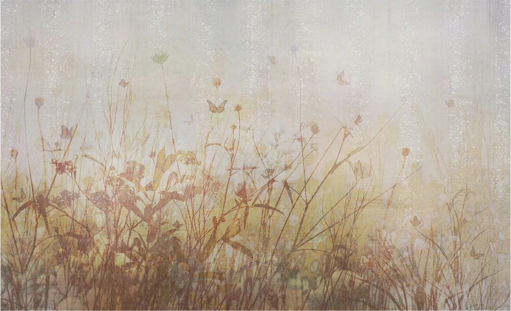 Stílusos Dekoratív fotótapéta Réti harmónia 416x254 Ragasztó