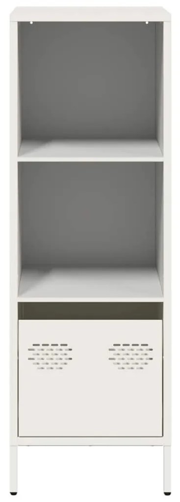 fehér acél magasszekrény 35 x 39 x 103,5 cm