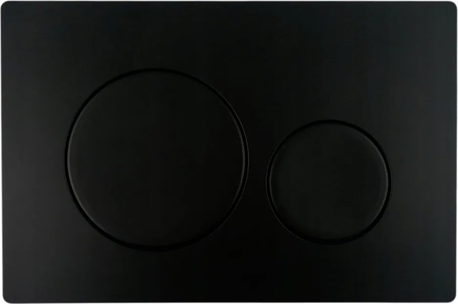 Öblítőgomb Jomo Werit JomoTech WC-állványhoz, matt fekete