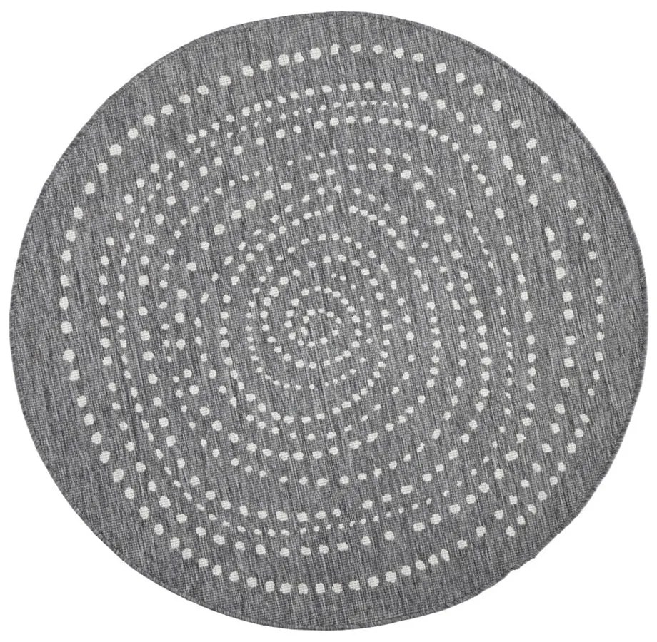 Bali szürke kültéri szőnyeg, ⌀ 200 cm - NORTHRUGS